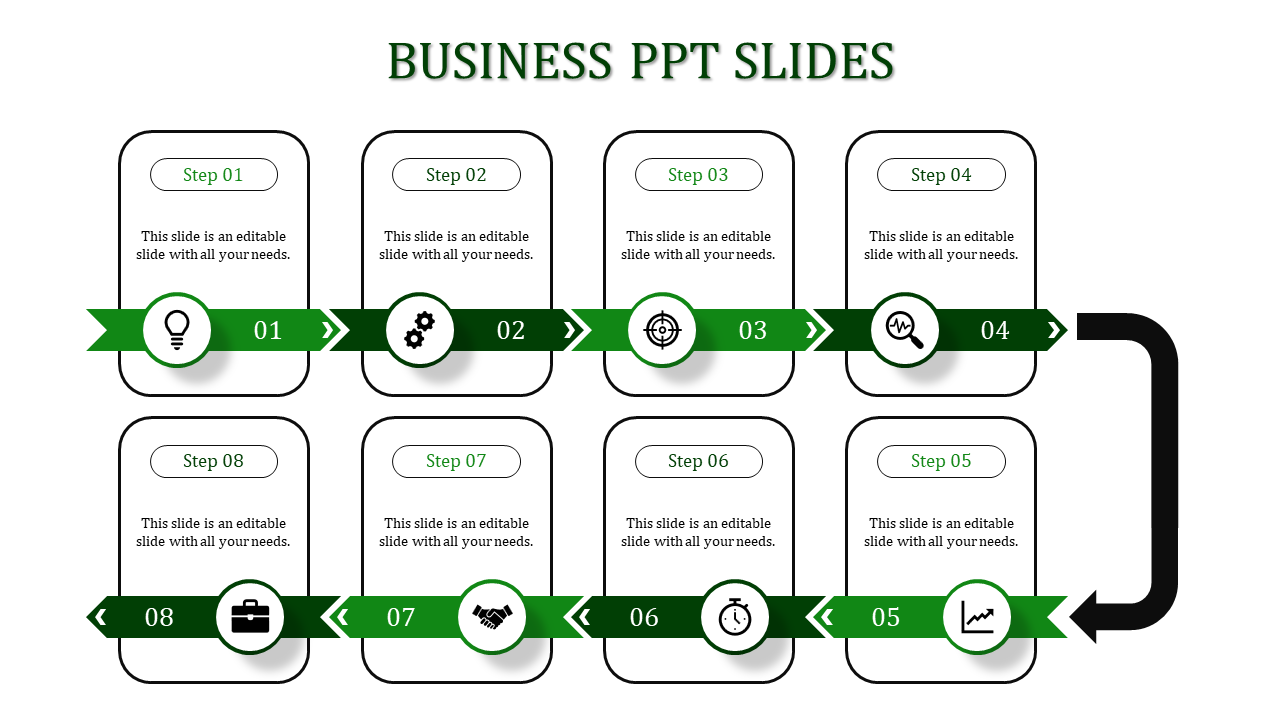 business ppt slides-business ppt slides-8-Green